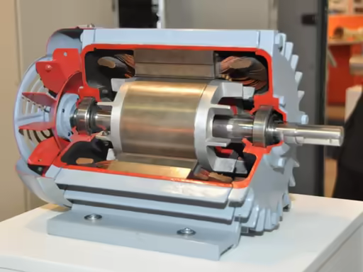 Taladro inalámbrico con motor brushless de batería, más eficiente que un motor con escobillas