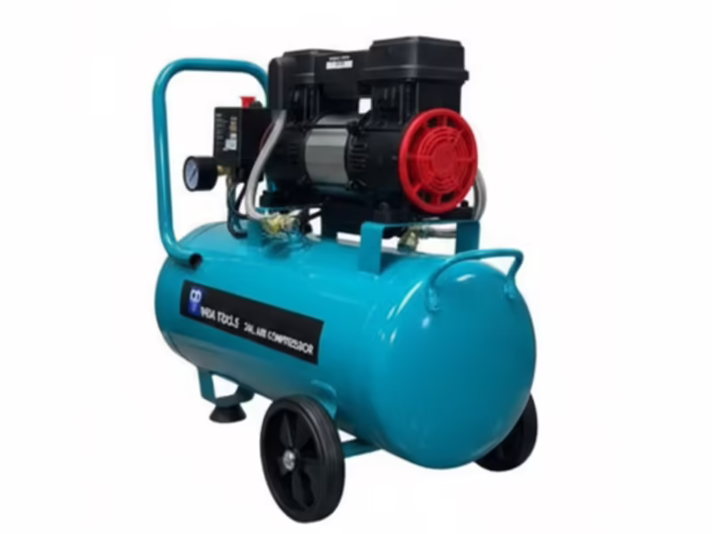 Compresor de aire silencioso 24L 1100W 110V Wtools