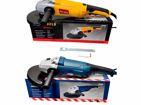 Pulidora angular INDUSTRIAL  amarilla disco 9' 2350W