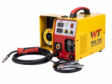 Soldador MIG 250A WT 110/220V con capacidad de carrete de 5kg en Colombia