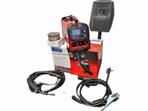 Equipo soldadura 3 funciones 250amp MMA-TIG-MIG mini con antorcha para fluxcore