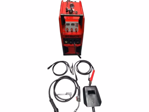 Equipo de soldadura industrial 2 funciones 350amp MIG-MMA con manómetro