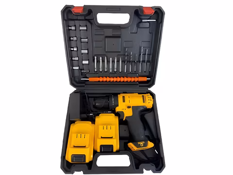 Taladro percutor 24 voltios cargador de base