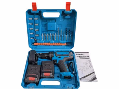 Taladro percutor 24 voltios cargador de plug