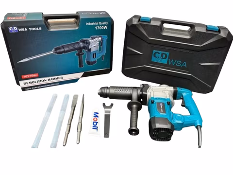 Taladro picador demoledor 40mverde 1700w