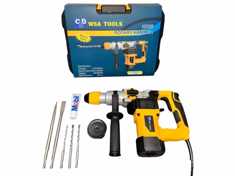 Taladro rotomartillo amarillo hr26 1500w 4500rpm 26mm