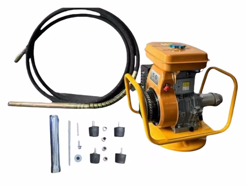 Vibrador de concreto a gasolina 5.0HP con  manguera
