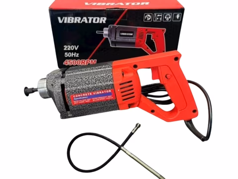 Vibrador de taladro eléctrico para concreto con manguera de 2m 110v 1000w
